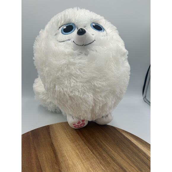 Build a Bear Gidget White Dog The Secret Life of Pets 2 Plush Toy RETIRED BAB - Picture 4 of 12